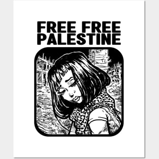 FREE PALESTINE Posters and Art